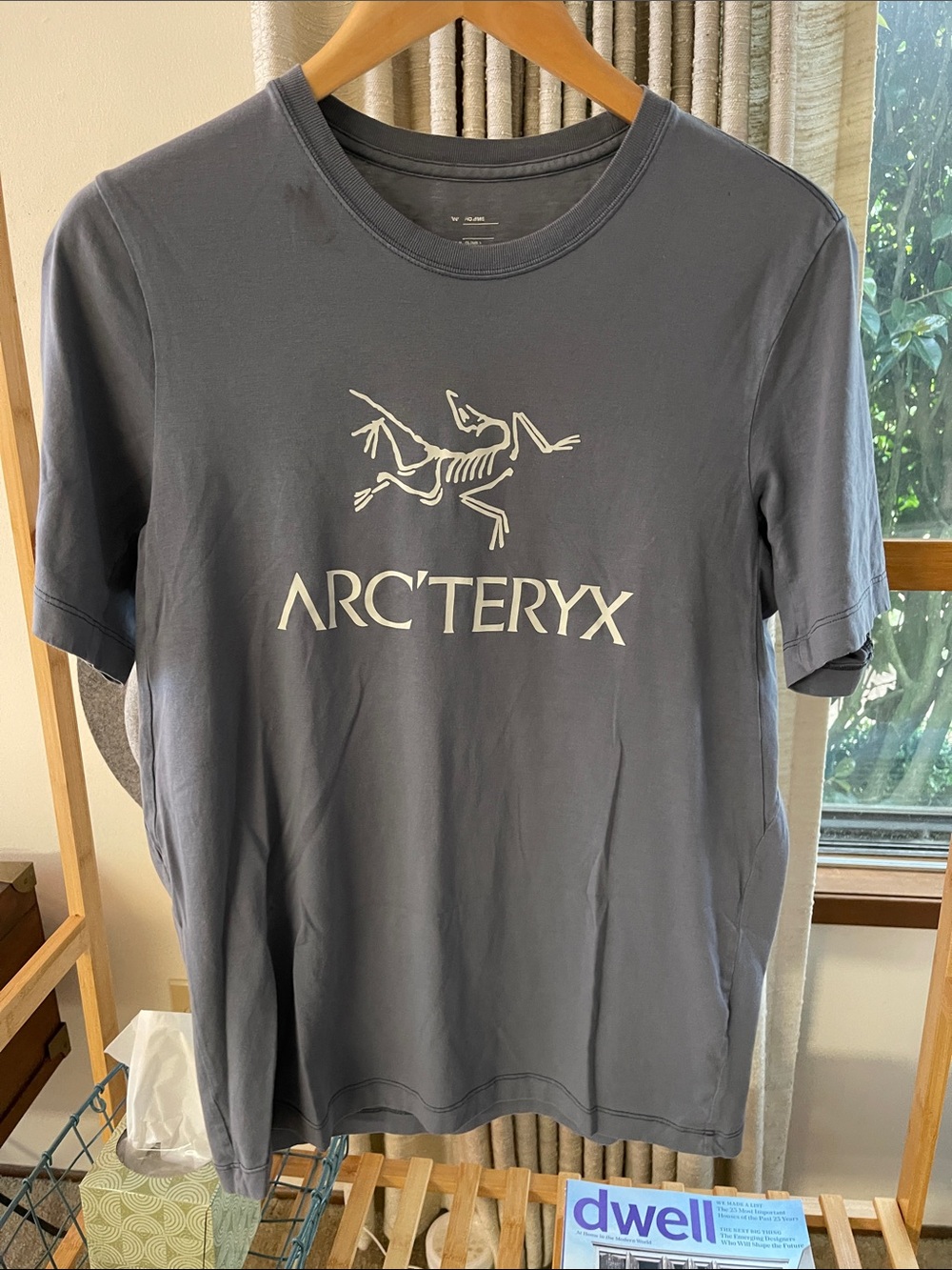 Arc'teryx Slate Blue Logo Tee